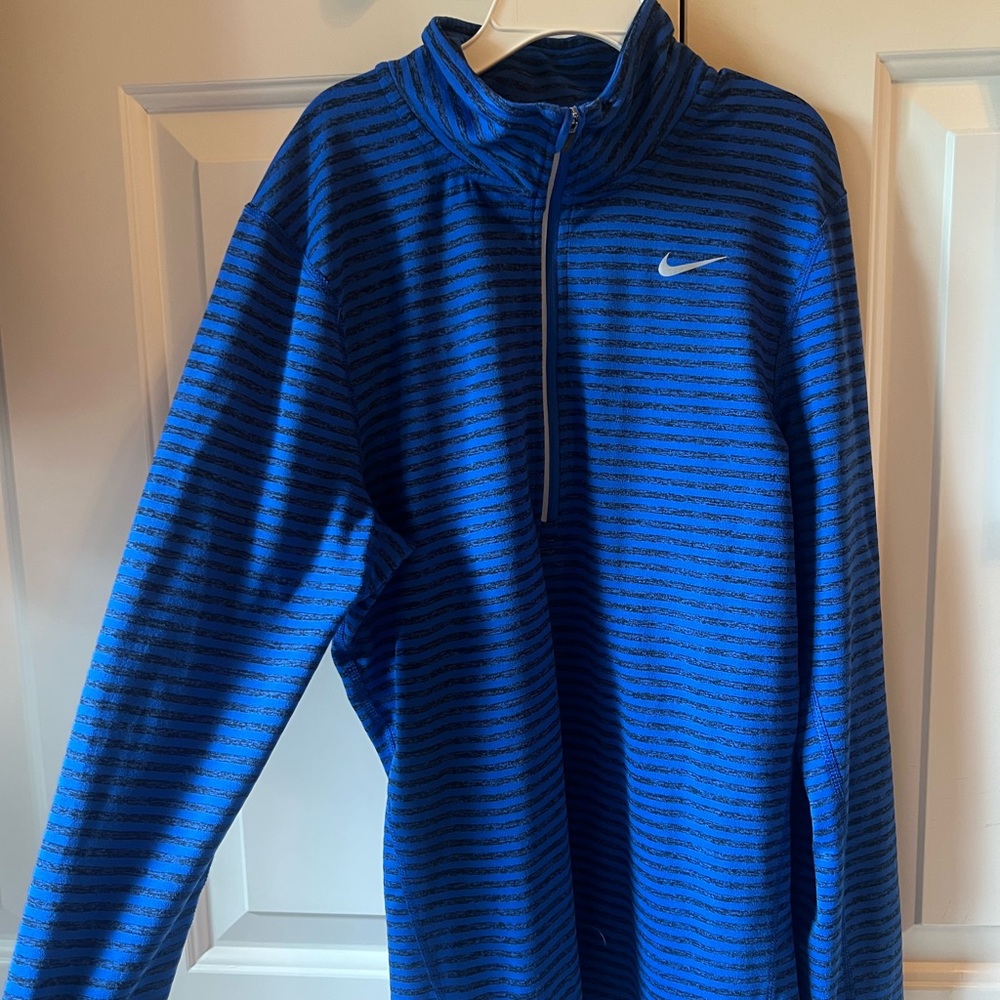 Nike Dri-Fit Jacket | Blue/black | XS